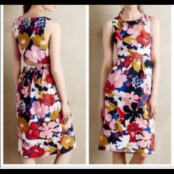 NWT Anthropologie Petalprint Cross-Back Dress by Whit Two, 6 - Picture 11 of 11
